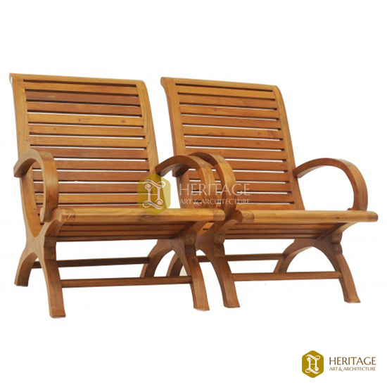 Wooden best sale sitout chair